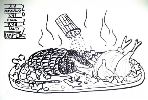 Salty Armadillo Fowl